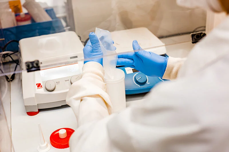 Pharmacist compounding custom medications